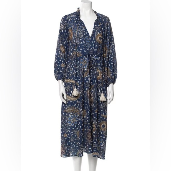 Cara Cara Floral Print Midi Length Dress - Picture 1 of 5